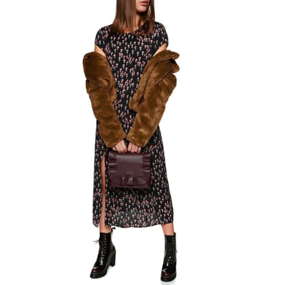 Free People Corrie Ditsy floral print maxi dress.